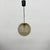 Brass and Smoked Glass Ball Pendant from Limburg Glashütte, 1970s For Sale - Image 9 of 18