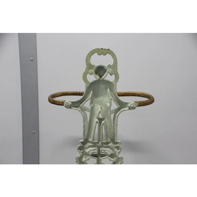 French Cast Iron Umbrella Holder, 1950s For Sale - Image 6 of 13