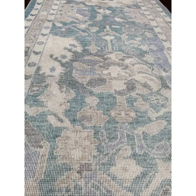2010s Turkish Oushak Area Rug 2'9" X 9'3" For Sale - Image 11 of 12