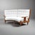 Modern 1960s Modernist Oak Sofa Designed by Guillerme et Chambron For Sale - Image 3 of 10