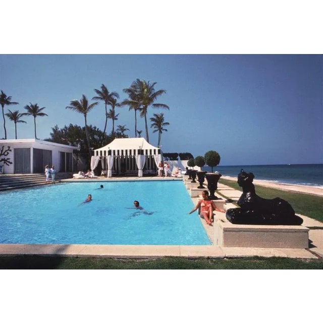 Molly Wilmot’s Pool 1982 by Slim Aarons Slim Aarons Limited Estate Edition The swimming pool at the home of Molly Wilmot...