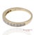 Metal 14k 585 Solid Yellow Gold Natural Diamond Band Ring, Size 8.75 For Sale - Image 7 of 11