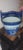 Vintage Victoria Ware Ironstone Ice Bucket - Blue Willow Flow Blue Chinoiserie - 13" For Sale - Image 10 of 12
