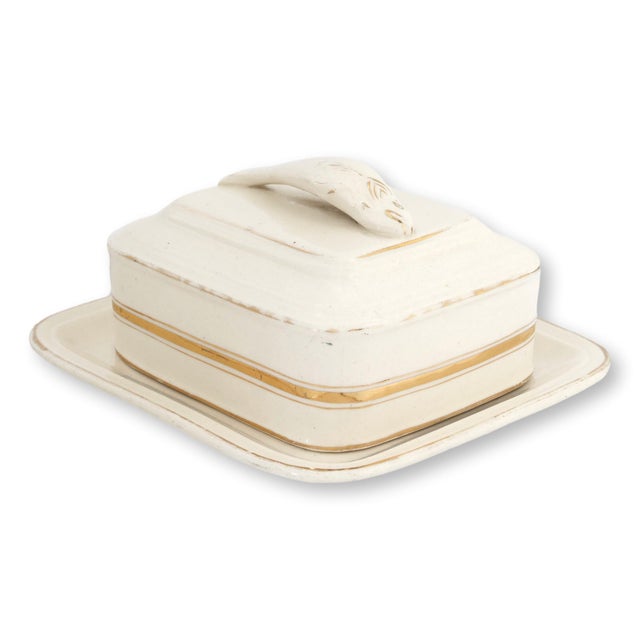 Antique English Ironstone Sardine Box For Sale - Image 4 of 7