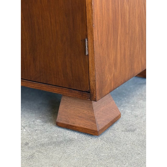 Vintage Pyramid Leg Credenza For Sale In Los Angeles - Image 6 of 10