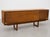 Mid Century Modern Teak Credenza by Stonehill | Long Sideboard With Funky Sculpted Pulls and Sled Legs, Made in England, C. 1960’s For Sale - Image 18 of 18