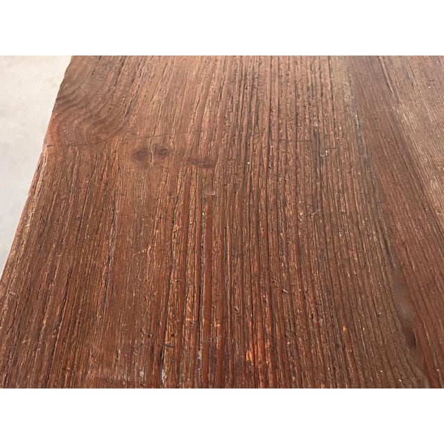 Late 19th Century Rustic Pyrenees Mountains Side Table, 1890s For Sale - Image 13 of 17