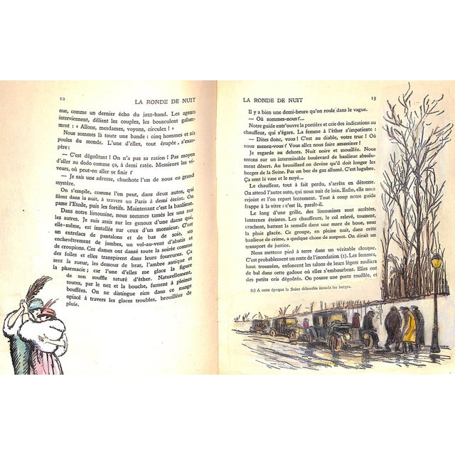 "La Ronde De Nuit" Book 1923 Sem For Sale - Image 12 of 12