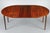 Rosewood Dining Table with Extension Leaf and Chairs by Ib Kofod-Larsen, 1960, Set of 7 For Sale - Image 3 of 18