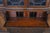 1940s Baker Manor House English George III Mahogany Breakfront China Cabinet Bookcase For Sale - Image 9 of 15