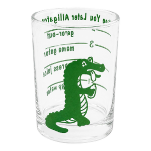 Vintage "See You Later Alligator" Bar Shot Glass