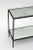 Metal The 'Rectiligne' Narrow Mirrored End Table For Sale - Image 7 of 8