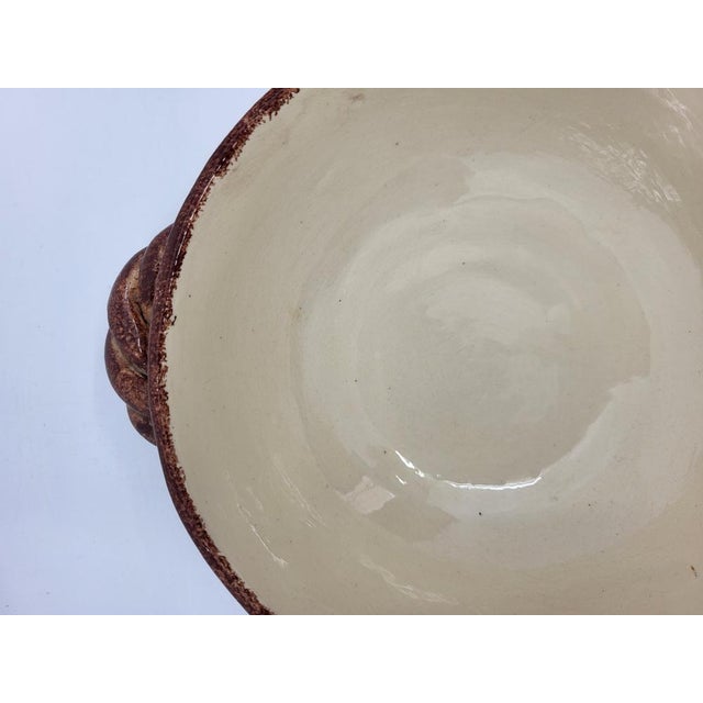 Ceramic Vintage Art Deco Box in Ceramic by Paul Fouillen, France, 1930s For Sale - Image 7 of 12