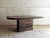 Brutalist Stone and Brass Coffee Table attributed to Paul Kingma, 1970s For Sale - Image 16 of 16