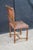 Antique French Henry II Gothic Revival Oak Nailhead Dining Side Desk Chair For Sale - Image 11 of 12