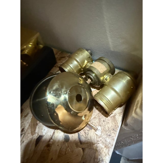 A Pair of 1960s Chapman Brass Urn Style Table Lamps For Sale - Image 15 of 18