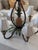 Vintage British Colonial Pineapple & Faux Bamboo Chandelier — Artist-Repainted by Anne Yates Burst, Indies Landing, Winter Park Fl For Sale - Image 16 of 16