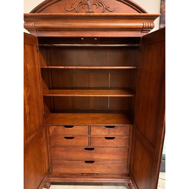Ethan Allen Ethan Allen British Classics Wardrobe Armoire For Sale - Image 4 of 12