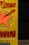 Mid-century double-sided carnival game sign featuring colorful hand-painted graphics advertising two different midway...