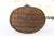 Brown Tropical Tiki Style Oval Dark Brown Wicker Knitting Sewing Basket With Hinged Lid For Sale - Image 8 of 13