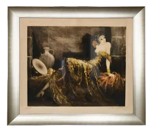 Louis Icart, Figurative Scene, 1930s, Lithograph