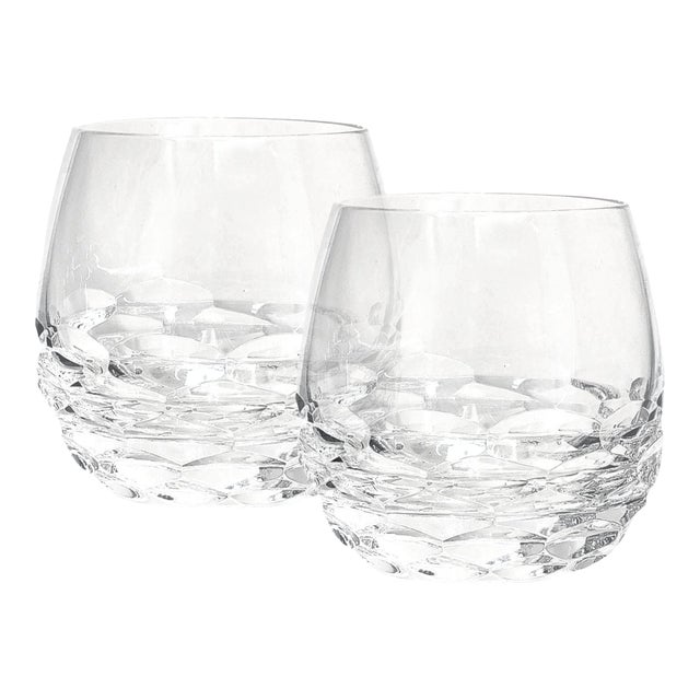 Waterford Exclusive Tequila Avión Low Ball Tumblers, a Pair For Sale