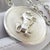 Vintage Italian Handmade Sterling Silver 925 Medallion and 835 Chain with Taurus Zodiac, Italy, 1970s For Sale - Image 4 of 12