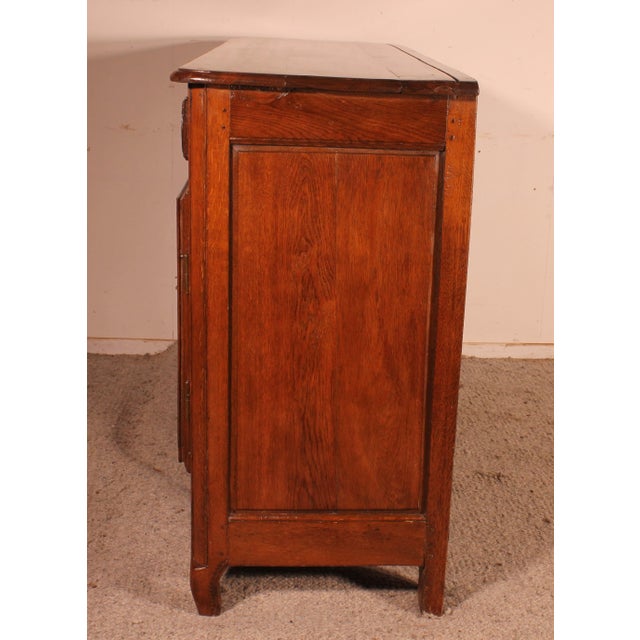 Brown Louis XV Buffet, 18th Century For Sale - Image 8 of 16