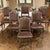 Set of Six Antique French Louis XIV Walnut Dining Chairs reflect an elegant sophistication that is truly timeless!...