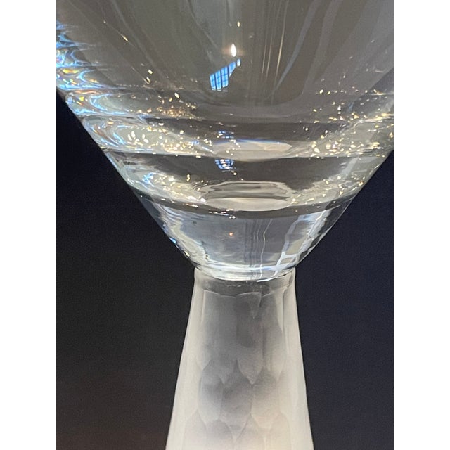 Early 21st Century Modern Martini Glasses, 10 Ounces - Set of Two For Sale - Image 5 of 14