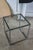 Chrome Small Modernist Chrome and Glass Cube Modern Side End Table For Sale - Image 8 of 10