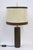 Table Lamp in Leather Parchment and Brass by Charlotte Waver, 1970s For Sale - Image 13 of 13