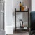 Brother to the Bacco drinks trolley, the Bacco console table possesses the robust lines and masculine glamour that the...