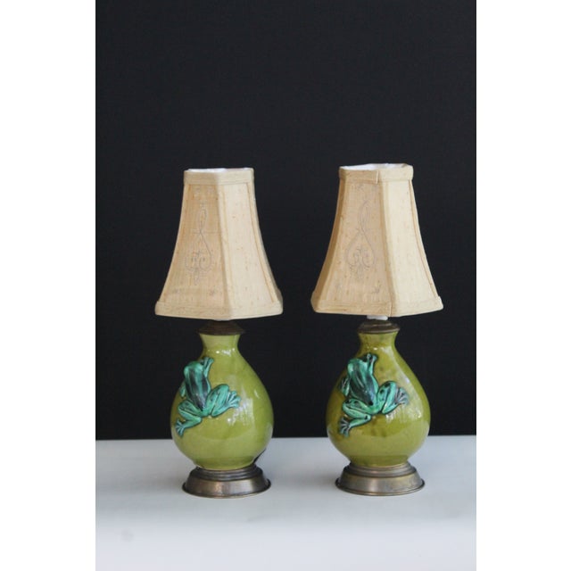 Mid 20th Century Petite Pair Bitossi Influence Lamps - a Pair For Sale - Image 4 of 12