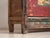 Antique Chinese Qing Dynasty Gansu Cabinet in Painted Pine For Sale - Image 3 of 12