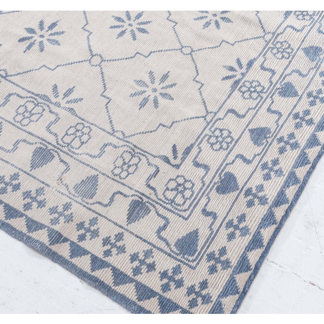 Modern Moroccan Hand-Knotted Wool Rug by Doris Leslie Blau For Sale In New York - Image 6 of 9