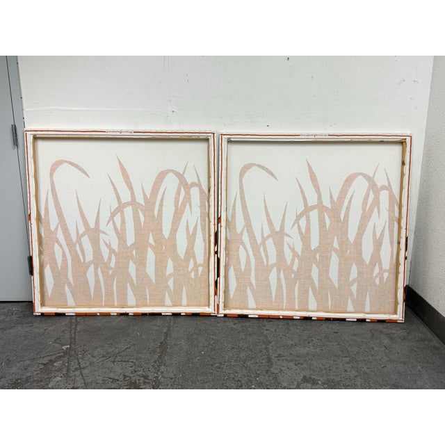 Victor Langer Graphilia Printed Canvas Panels, Circa 1973 For Sale - Image 12 of 12