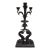 1 of 2 Huge Rare Maitland Smith Bronze Candelabra With Dolphins Candle Holders For Sale