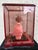 Mid 20th Century Mid-Century Japanese Geisha Figurine in Glass Display Case With Gilt Kimono Details For Sale - Image 5 of 9
