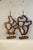 Wood Mid 20th Century Italian Free Form Sculptural Lamps - A Pair For Sale - Image 7 of 10