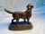 Mid 20th Century Vintage, French, Bronze Dog, Signed For Sale - Image 5 of 8