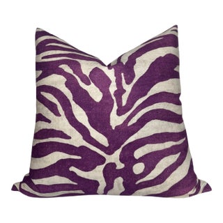Serengeti Pillow Cover in Purple, 22x22 Pillow For Sale