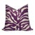 Serengeti Pillow Cover in Purple, 22x22 Pillow For Sale