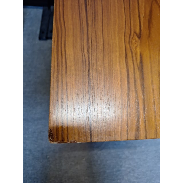 1970s Pair of Mid-Century Modern Danish Teak Nightstands For Sale - Image 10 of 12