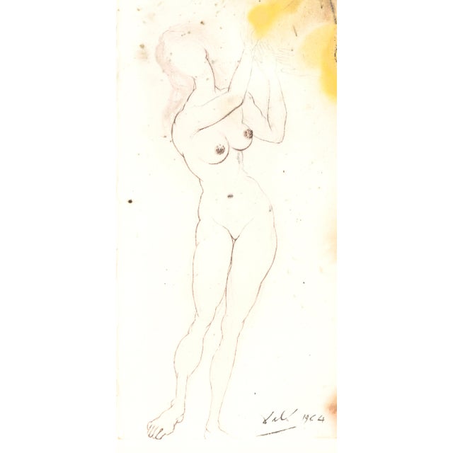 Color lithograph "Peccatum Originis" (Original Sin, Genesis Chapter 1) from Salvador Dalí's monumental five-volume...