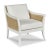 Woodbridge Furniture Woodbridge Furniture Kiawah Lounge Chair in Alabaster Finish For Sale - Image 4 of 4