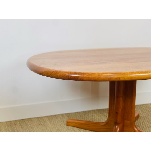 Danish Oval Teak Coffee Table from Glostrup Møbelfabrik, 1960 For Sale - Image 10 of 13