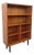 Scandinavian Modern Bookcase in Teak and Black Metal, 1960s For Sale