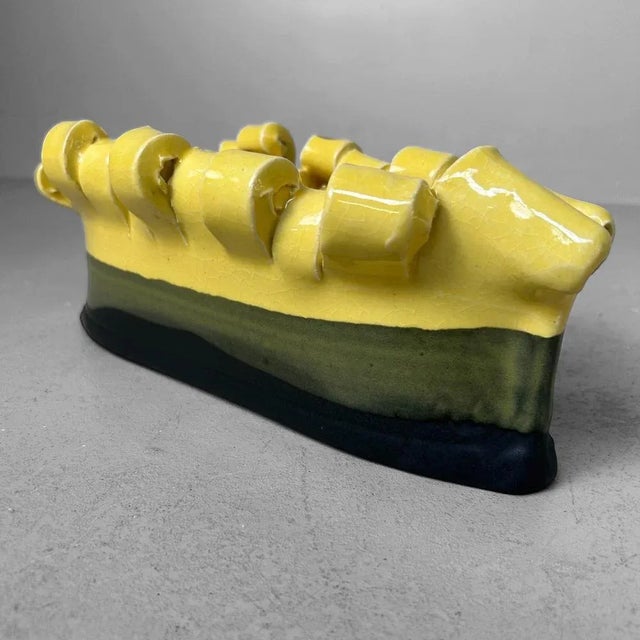 Mid-Century Ceramic Ikebana Centerpiece, Japan, 1950s For Sale - Image 4 of 18