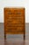 Italian 1800s Petite Walnut Three-Drawer Bow Front Chest with Banding For Sale In Atlanta - Image 6 of 12